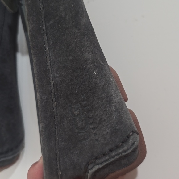 🎆 UGG RETREAT SUEDE SHEARLING LINED LOAFERS MOCCASIN - Picture 8 of 13